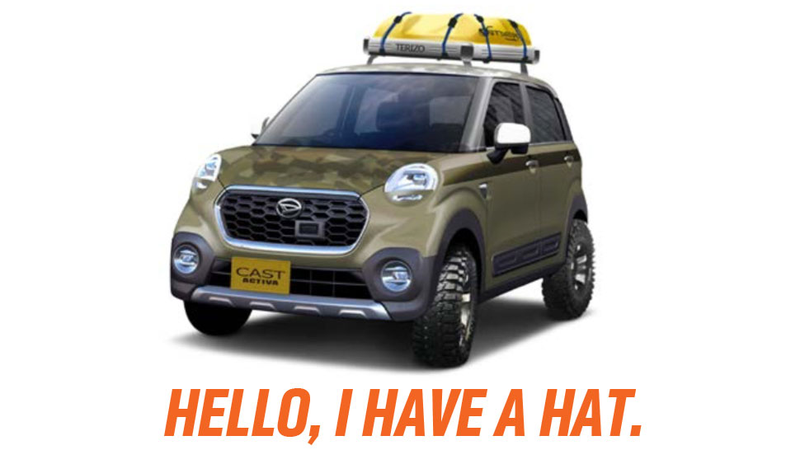 Illustration for article titled Daihatsu's Copen Shooting Brake Concept Is A Tiny Dose Of Wonderful